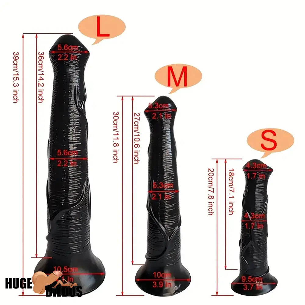 7.8in 11.8in 15.3in Animal Horse Cock Large Dildo For Women G Spot Clit