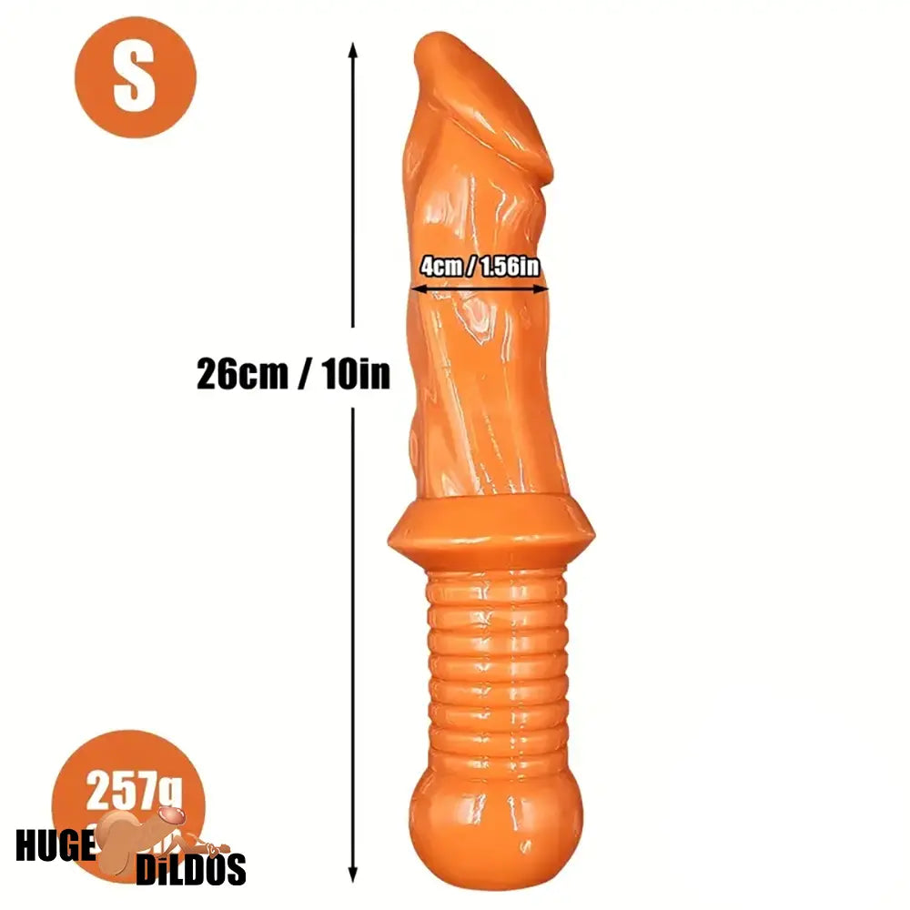 10in 12.5in Big Lifelike knife Dildo With Handle Sex Toy Masturbator Advancers