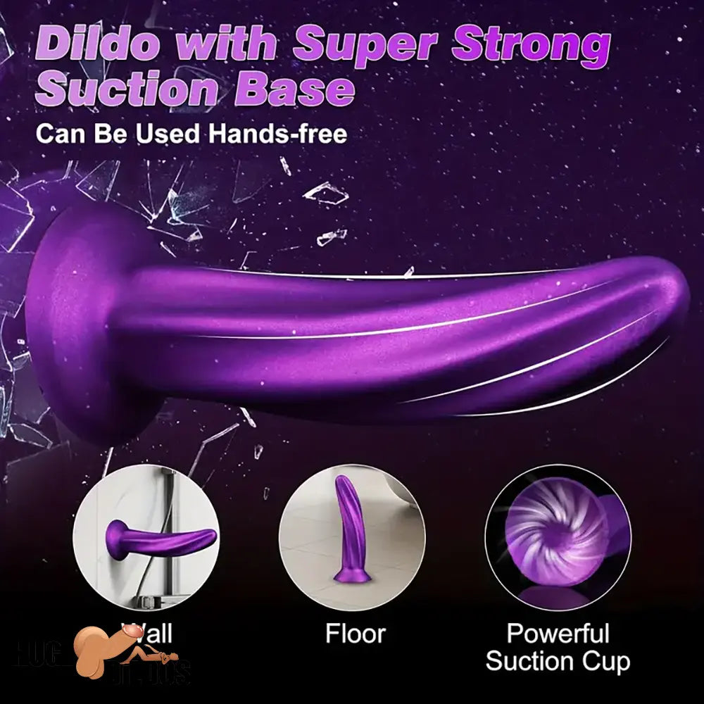 6.69in Spiral Fantasy Silicone Soft Dildo For Women G Spot Love Play Sex Toy