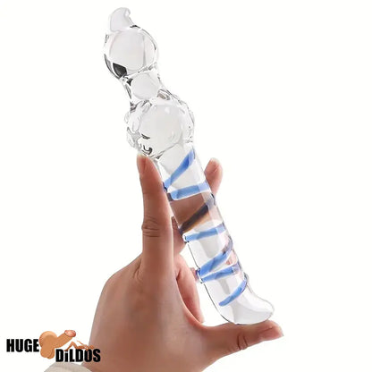 Multiple Options Glass Crystal Dildo For Women Men Couple G-spot Sex
