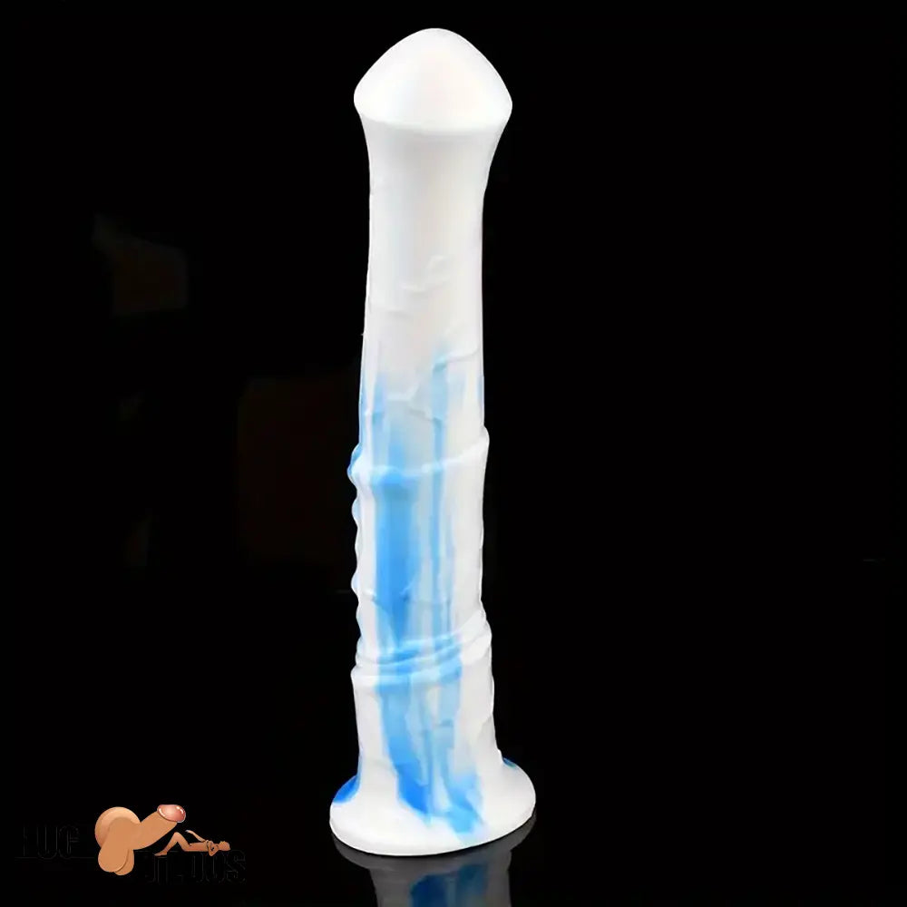 11.61in Big Silicone Cock Horse Luminous Animal Dildo BDSM G Spot Cock