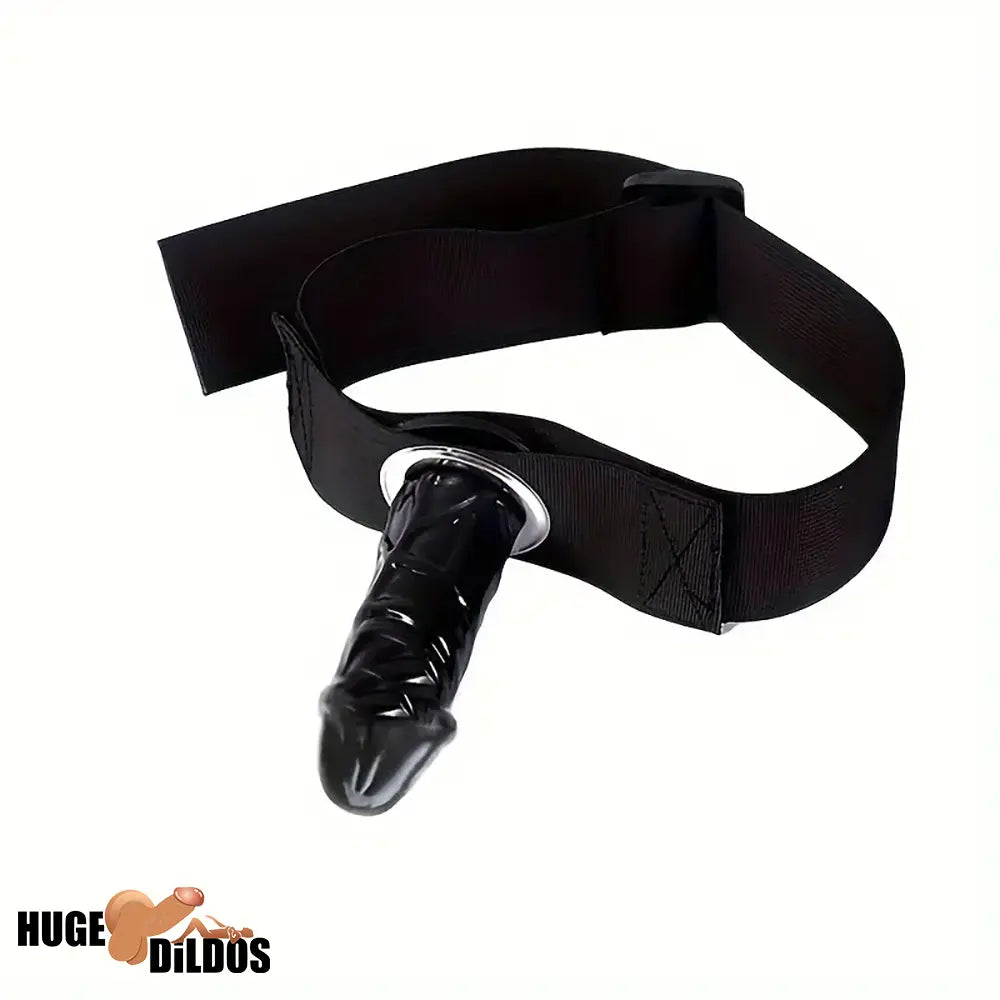 2.17in 3.74in Small Face Chin Dildo BDSM Women Men Toy With PU Leather