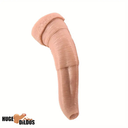 10.5in Real Cock Big Elephant Trunk Thick Penis Dildo Anal Clit Expander