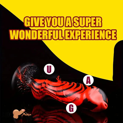 7.24in 7.51in 9.84in 10.62in 12.99in Animal Dog Useful Silicone Soft Knot Dildo
