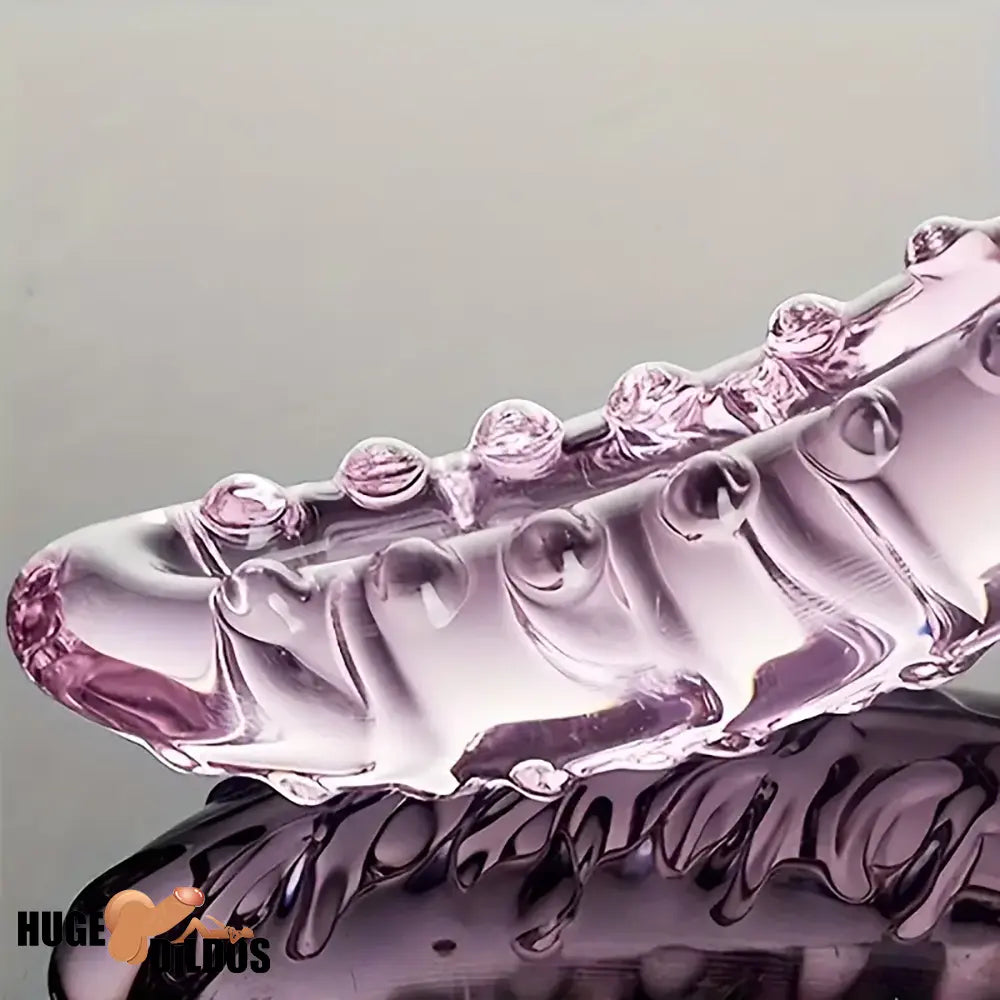 6.3in Glass Crystal Tentacle Octopus Durable Dildo For Female Sex Pleasure