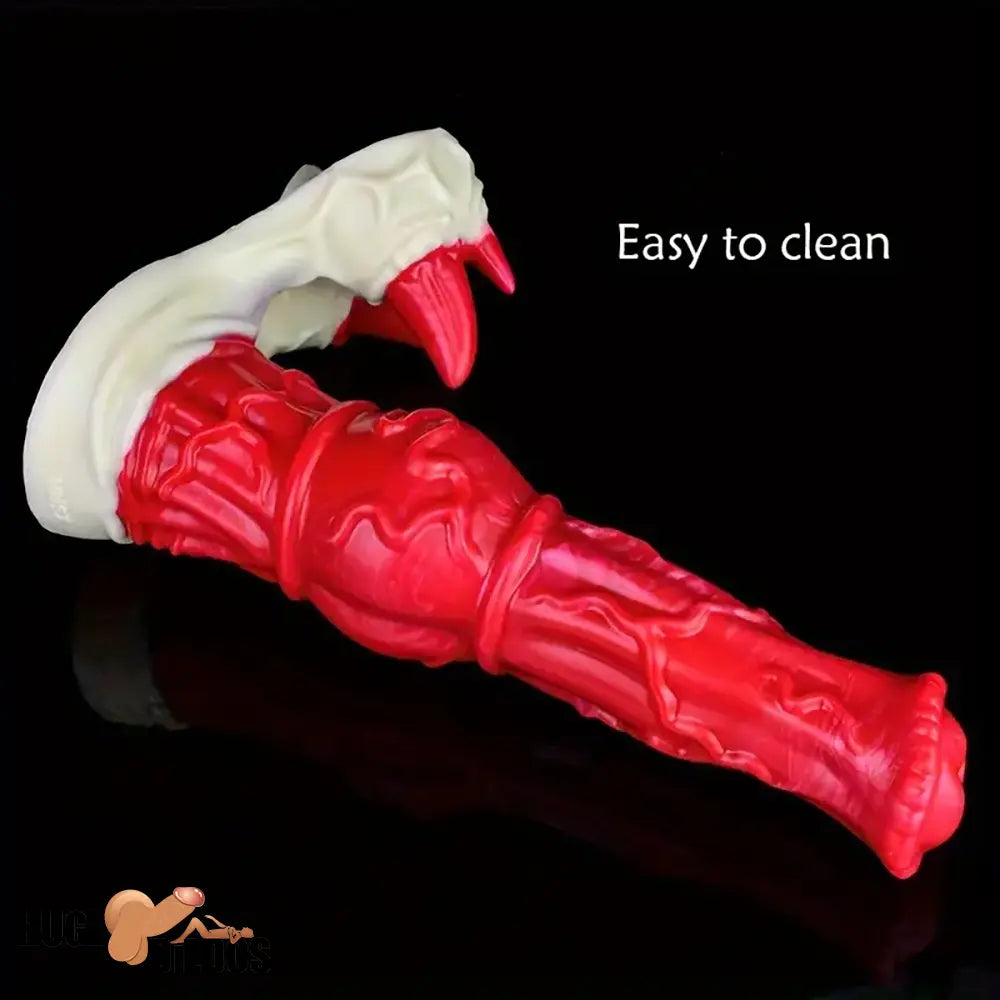 10.04in Big Animal Horse Cock Silicone Soft Cock Dildo For Play Dilator