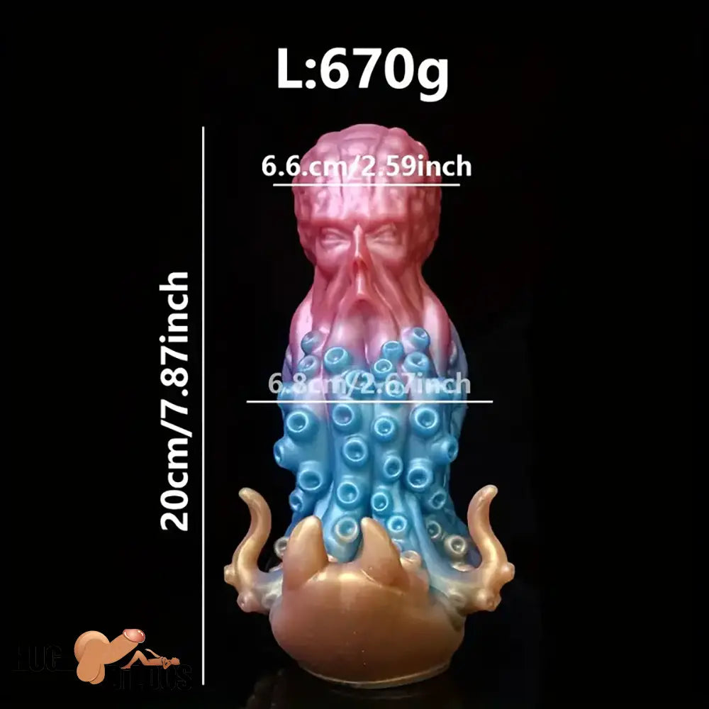 5.7in 7.87in Tentacle Octopus Silicone Soft Dildo For Women G Spot Sex