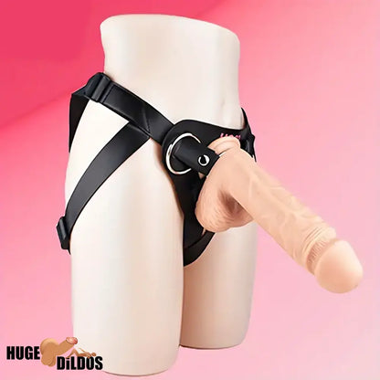 10.01in Silicone Soft Big Strap On Wearable Durable Dildo For Women