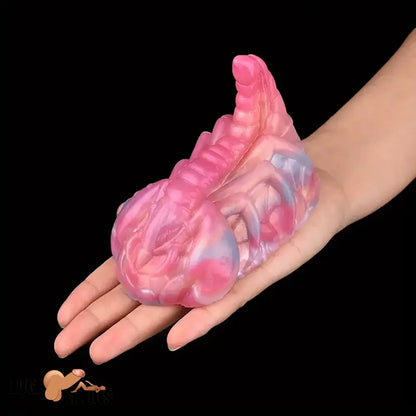 3.54in Animal Small Scorpion Style Silicone Soft Cock Dildo For Play Dilator