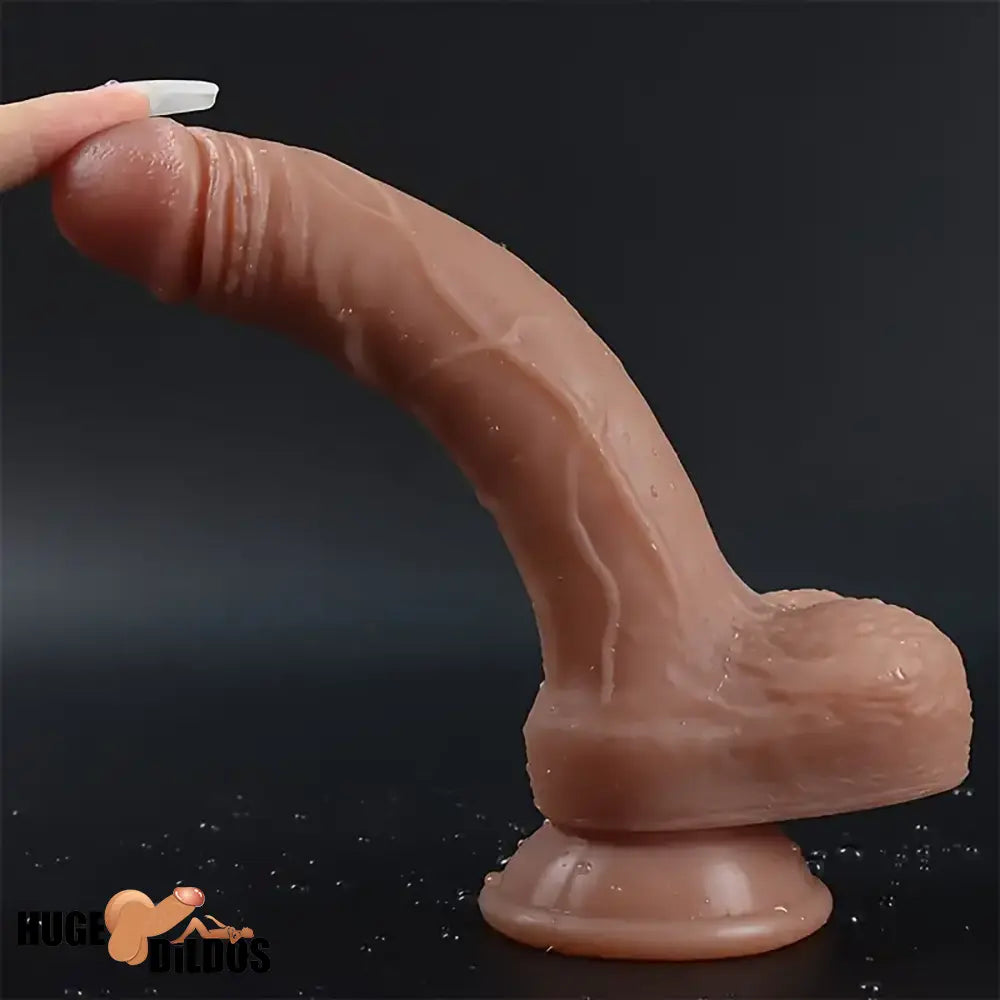 7.6in Realistic Silicone Soft Dildo Sex Toy Perfect For Masturbation Orgasm