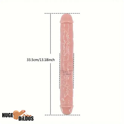 13.18in Realistic Double Headed Long Dildo For Female Male Female User