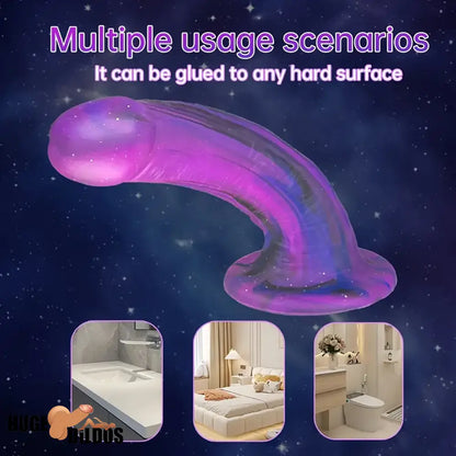 7.08in Silicone No Eggs Soft Dildo For Female Male Love Pleasure Love
