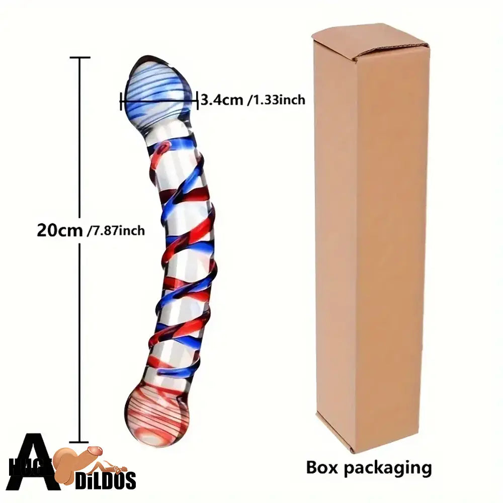 Multiple Options Glass Crystal Dildo For Women Men Couple G-spot Sex