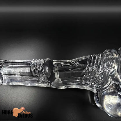 6.6in 7.8in 8.6in 9.8in Clear Black Horse Cock Dildo For G-Spot Advancers