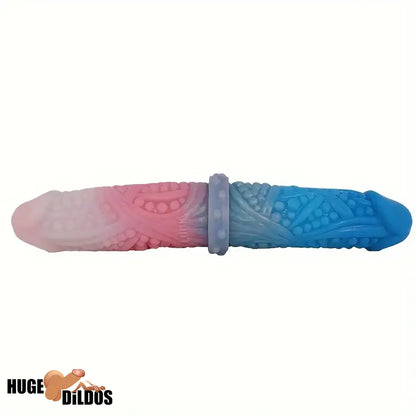 10.62in Tortoise Weird Silicone Soft Large Double-headed Fantasy Dildo
