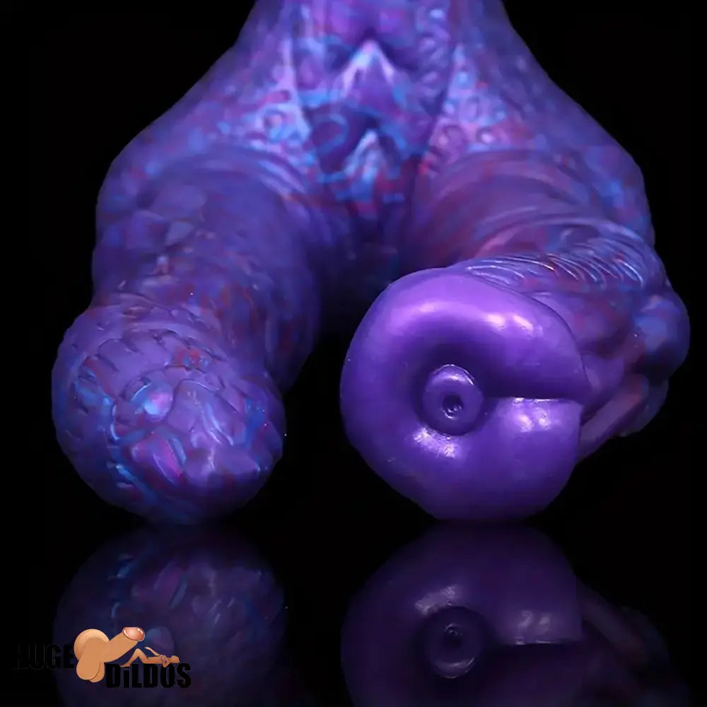 7.36in 7.99in 8.07in U-shaped Double-headed Monster Silicone Soft Dildo