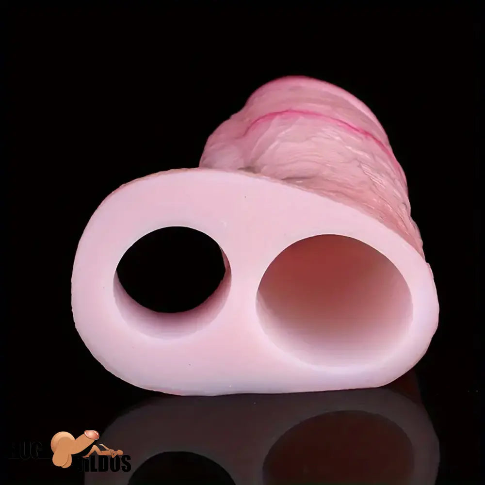 5.31in Silicone Soft Dildo Sleeve Flexible Penis Extender For Sex Time