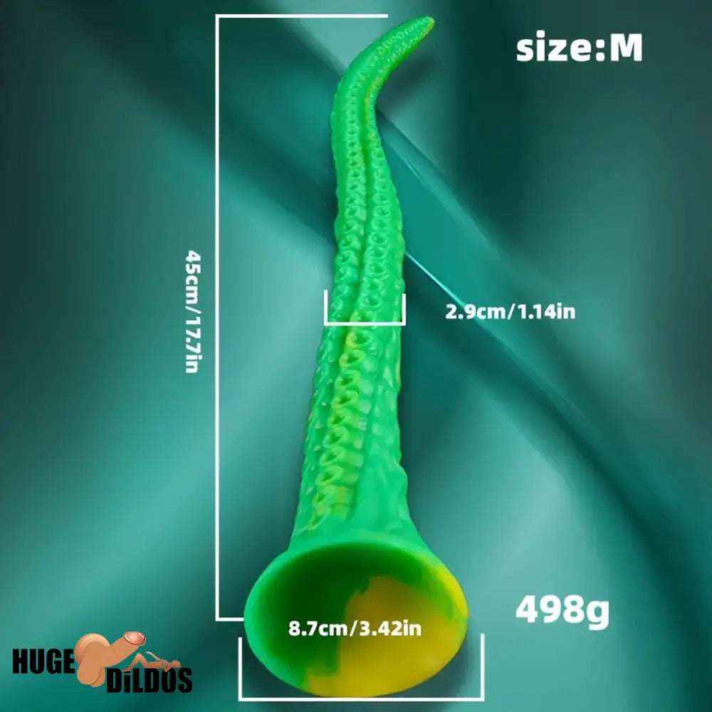 14.17in 17.7in 22.04in Alienophallos Octopus Silicone Soft Big Use Long Dildo
