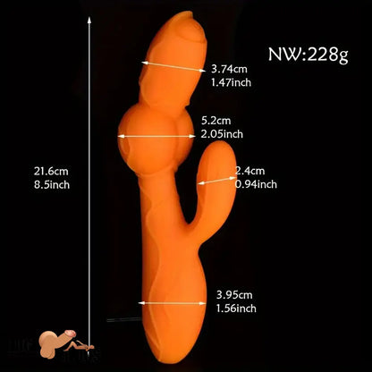 8.5in Silicone Soft Big Dildo For Women Men G-Spot Vaginal Indoor Sex Toy