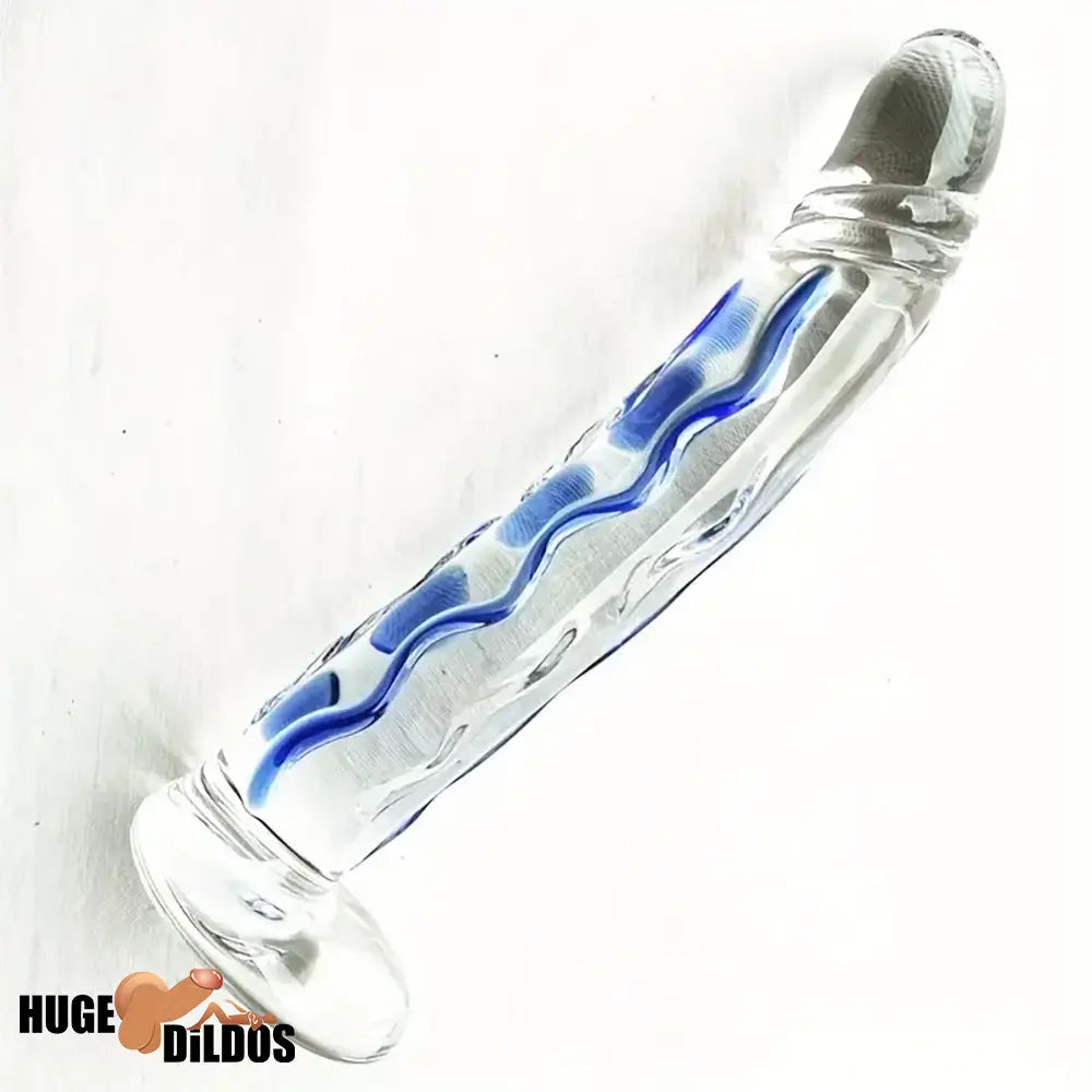 6.5in Premium Crystal Glass Dildo Sex Toy For Vagina Glass Cock Sex Toy