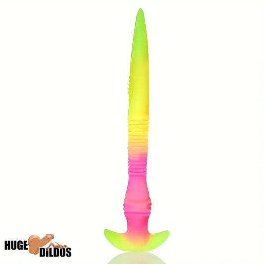 11.02in 14.56in 22.4in Silicone Soft Big Long Dildo For G-Spot Anus Clit