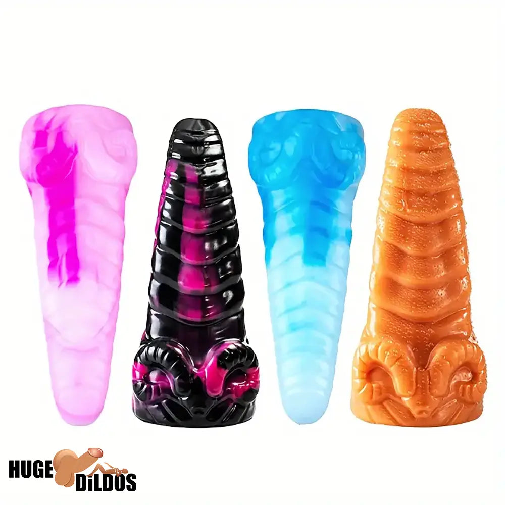 10.2in Sheep Silicone Soft Animal Monster Dildo For Women Men Advancers
