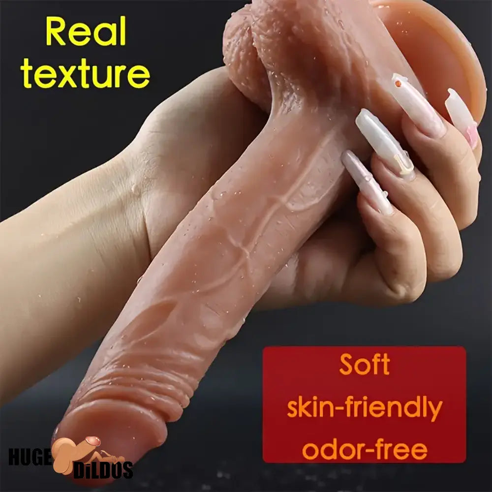 7.6in Realistic Silicone Soft Dildo Sex Toy Perfect For Masturbation Orgasm