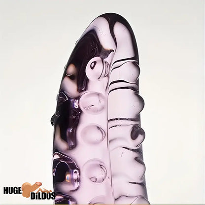 6.3in Glass Crystal Tentacle Octopus Durable Dildo For Female Sex Pleasure