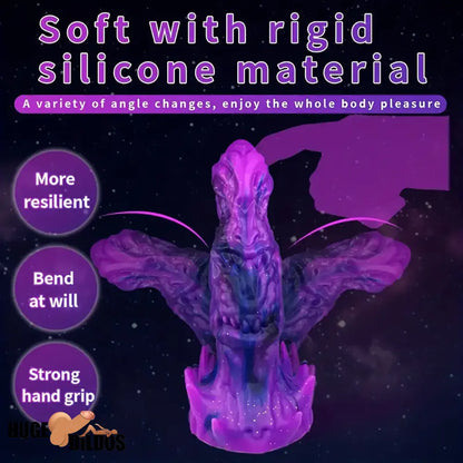 9.84in Big Fantasy Monster Silicone Soft Dildo For Prostate Vaginal Play