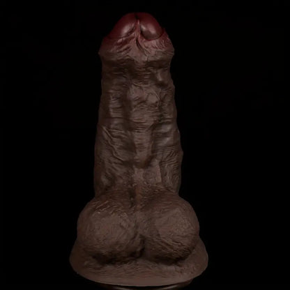 7.87in Superb Skin Thick Real Feeling Lifelike Silicone Dildo For Women