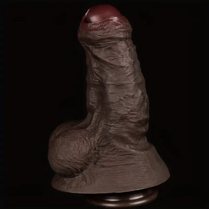 7.87in Superb Skin Thick Real Feeling Lifelike Silicone Dildo For Women