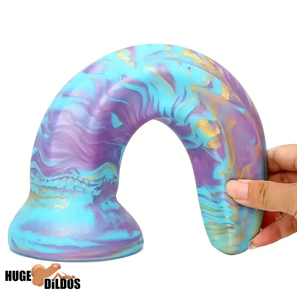 6.69in 9.65in 12.4in Silicone Soft Big Monster Dildo For Advancers G-Spot