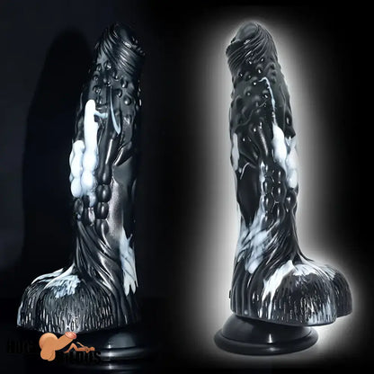 7.67in Silicone Fantasy Soft Dildo For G-Spot Anal Stimulation Adult Sex