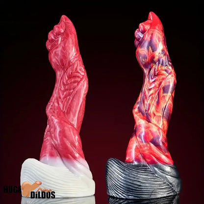 9.06in Real Cock Big Monster Penis Soft Silicone Dildo Suction Cup Base