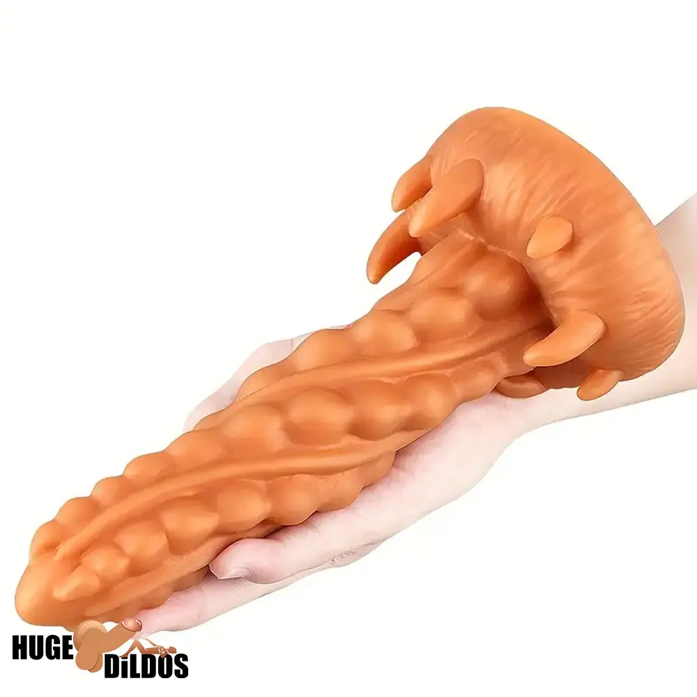 7.48in Lifelike Silicone Soft Jellyfish Monster Dildo For Anal Cock Expansion