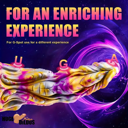 8.5in Fantasy Monster Silicone Dildo For Anal Orgasm Cock Masturbation