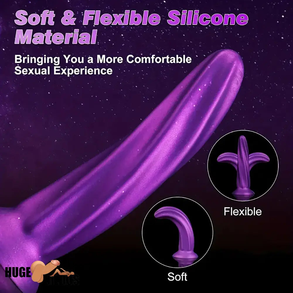 6.69in Spiral Fantasy Silicone Soft Dildo For Women G Spot Love Play Sex Toy