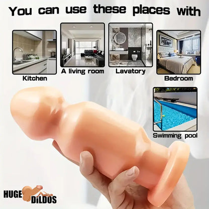 8.07in Odd Fantasy Big Dildo For Women Love Sex Toy For Anus Vagina
