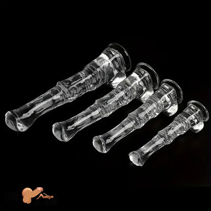 9.45in 11.42in 13.19in 15.75in Clear Large Horse Cock Dildo For Advancers