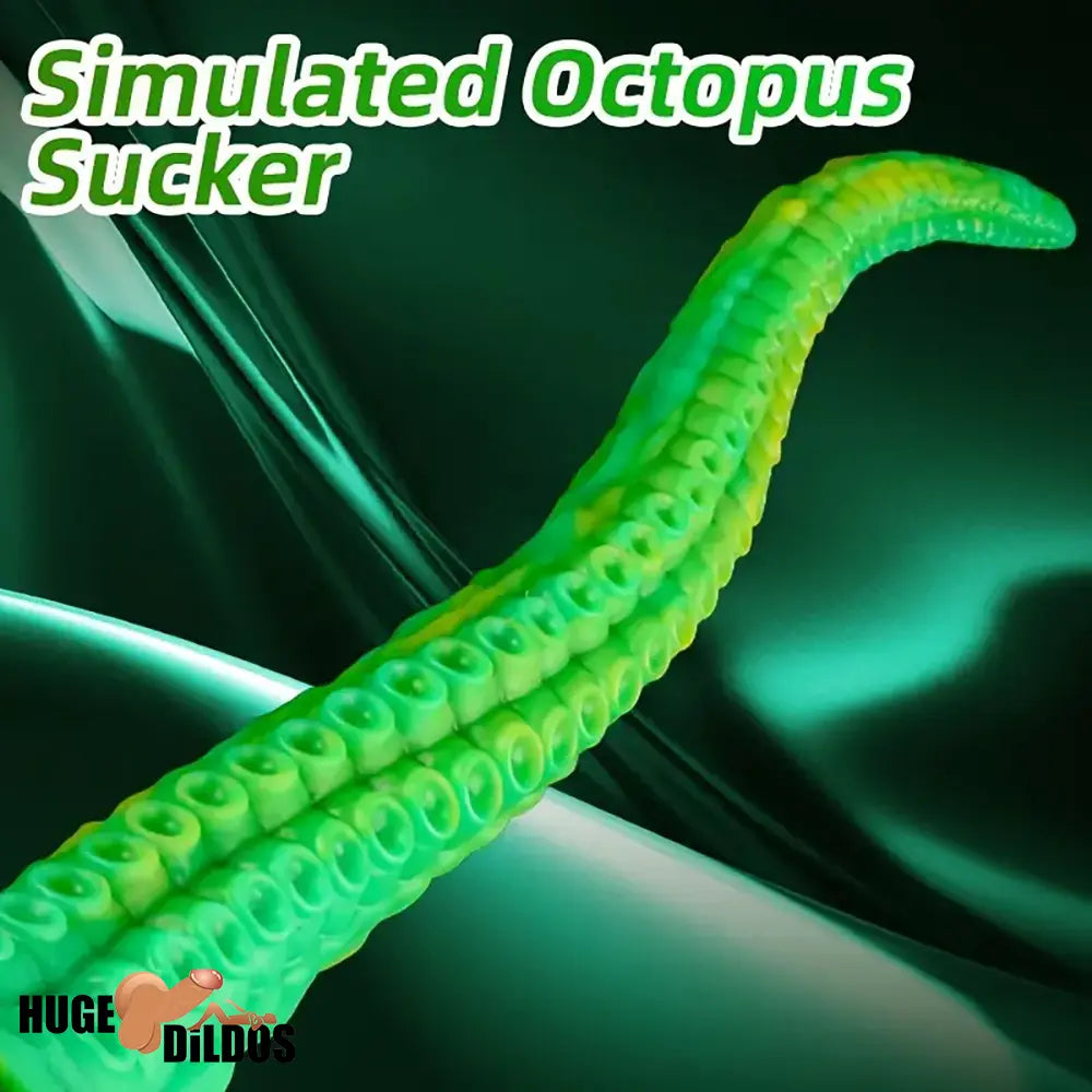 14.17in 17.7in 22.04in Alienophallos Octopus Silicone Soft Big Use Long Dildo
