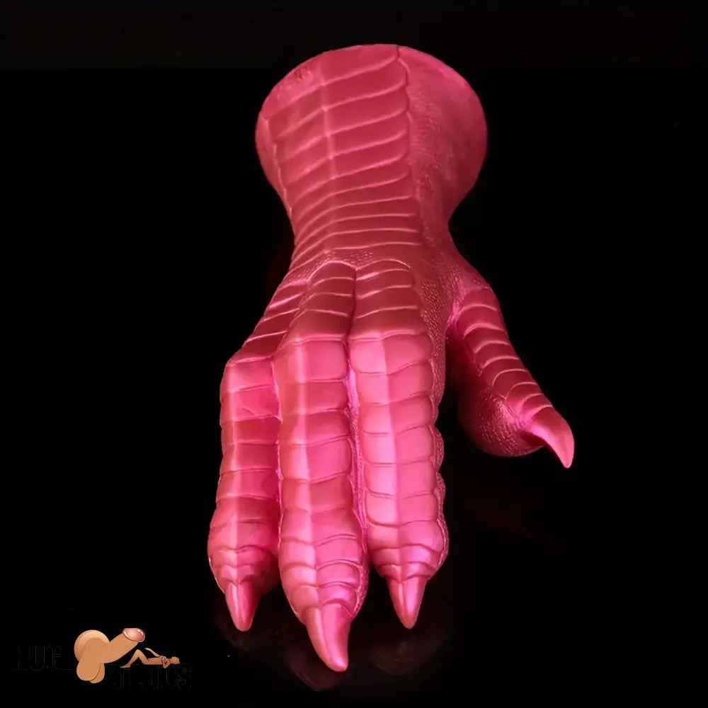 8.66in Fantasy Monster Hands Silicone Soft Dildo For Women G Spot Play