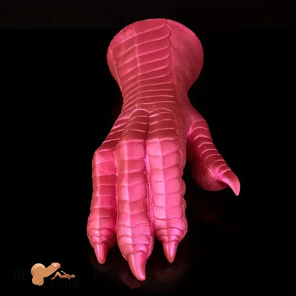 8.66in Fantasy Monster Hands Silicone Soft Dildo For Women G Spot Play