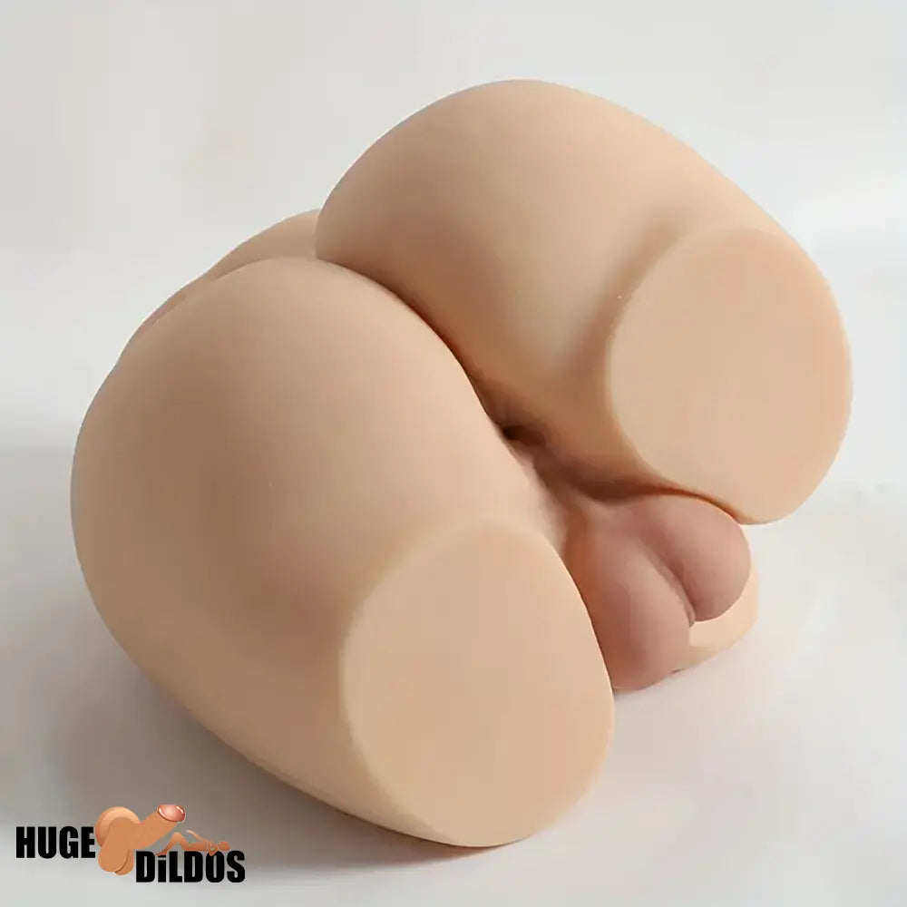 5.12in Premium Real Silicone Flexible Cock Dildo With 8.5lb Sex Doll Torso