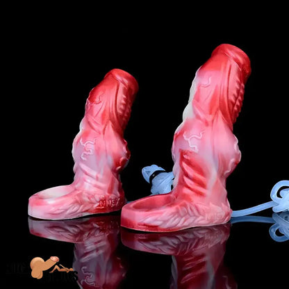 4.8in 5.59in Soft Liquid Silicone Monster Dildo Sleeve For Delay Time