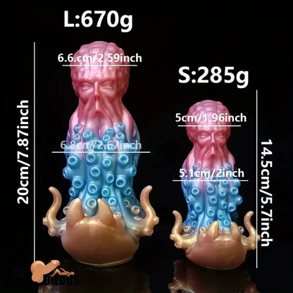 5.7in 7.87in Tentacle Octopus Silicone Soft Dildo For Women G Spot Sex