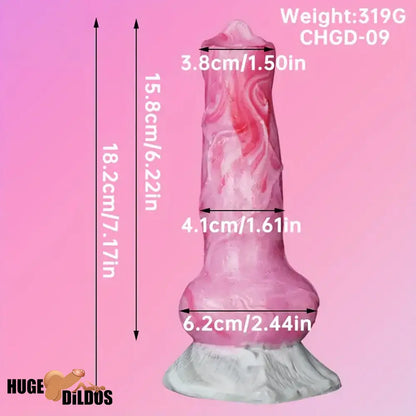 Multiple Models Monster Silicone Soft Animal Dog Knot Dildos With Suction Cup