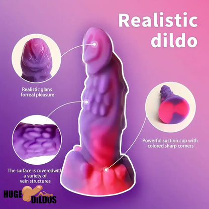 5.9in Silicone Female Fantasy Monster Dildo For Ultimate Pleasure Indoor