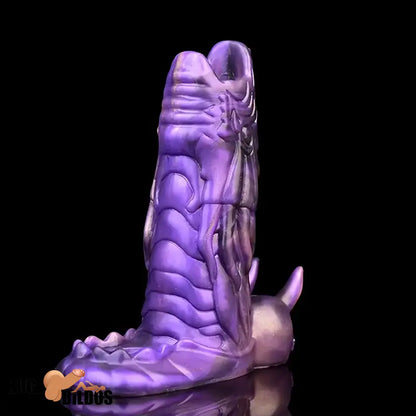 5.91in Silicone Dragon Fantasy Hollow Dildo Sleeve For Masturbation