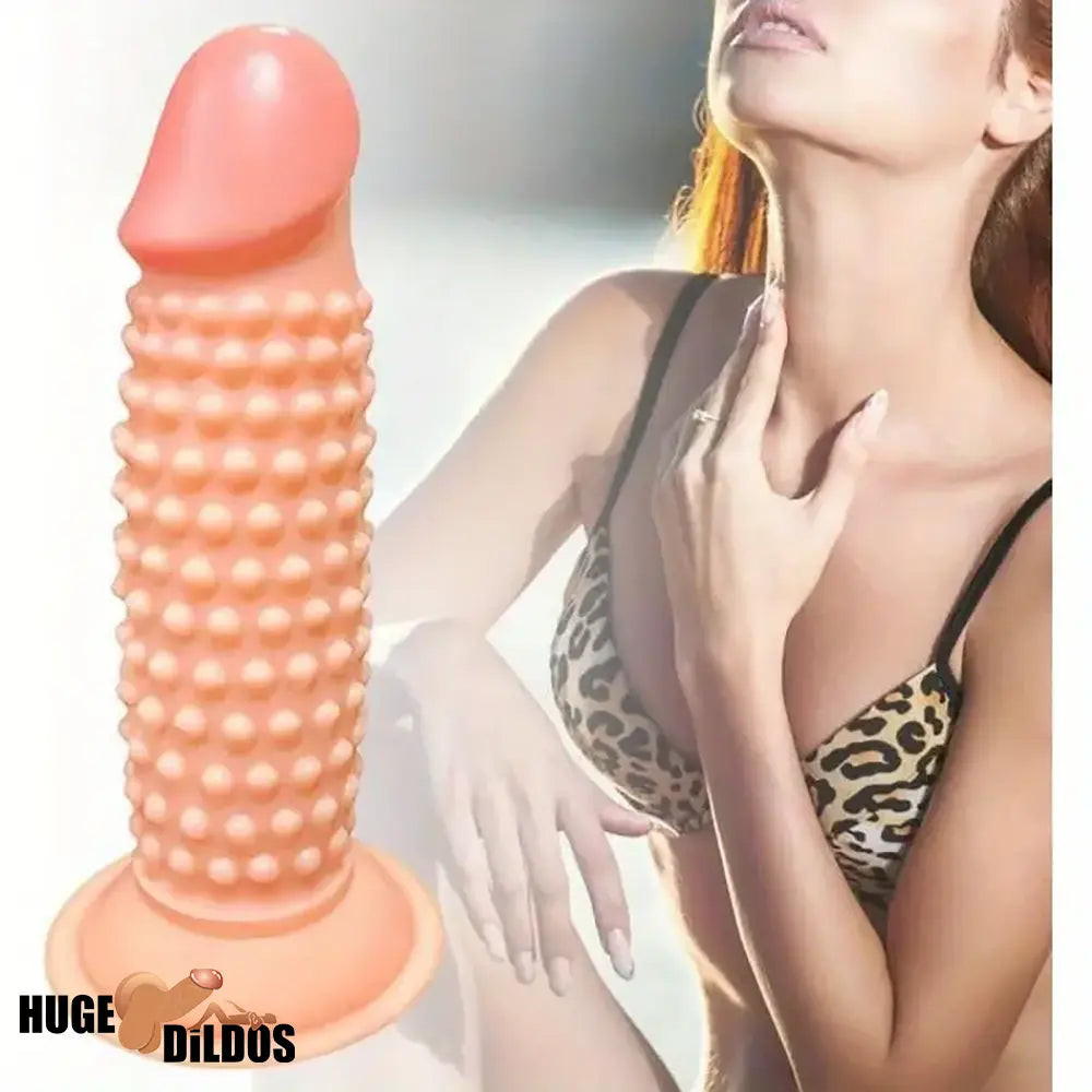 5.2in Spiked Dildo For Anal Expansion Adult Sex Toy For Hands-Free Play