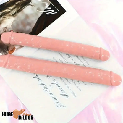 13.18in Realistic Double Headed Long Dildo For Female Male Female User